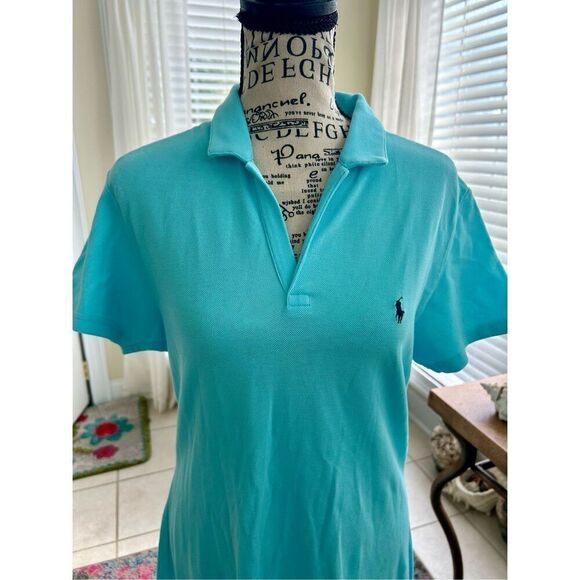 Ralph Lauren Light Blue Polo Dress - Picture 7 of 8